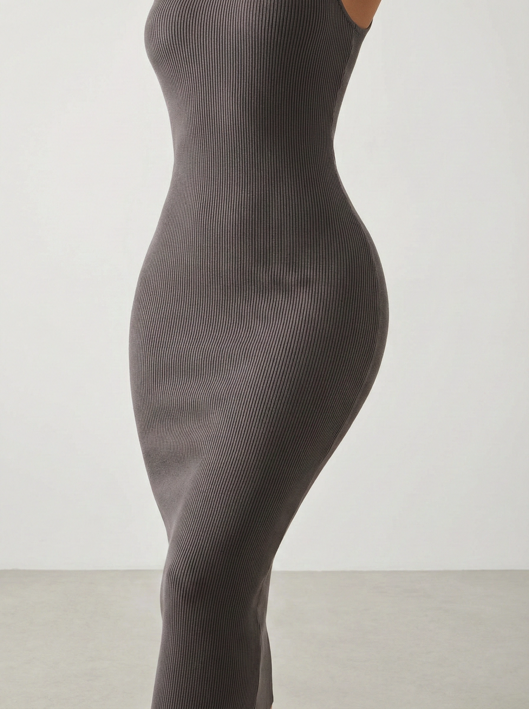 Bodycon Ribbed Knit Dress