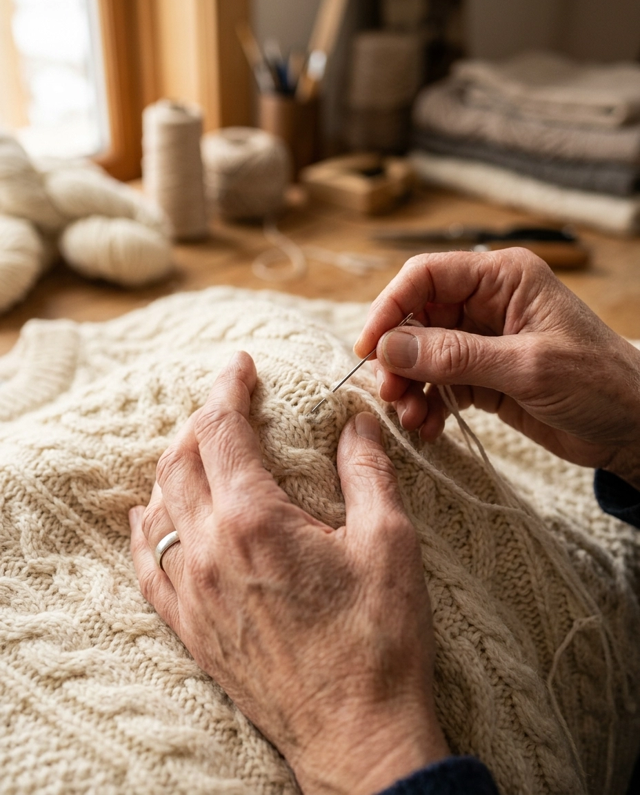 Premium Hand Mending and Finishing