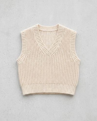 Cropped Knit Vests