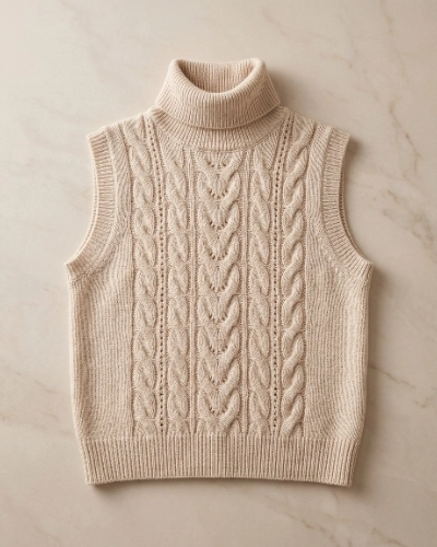 Fashion Sleeveless Knitwear