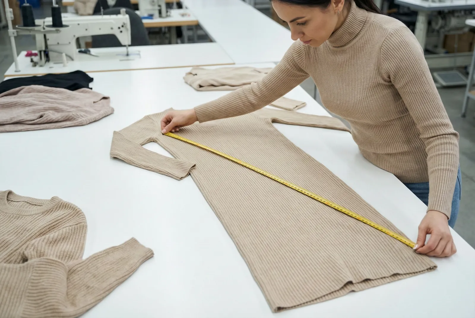 Knit Dress Quality Inspection & Measurement