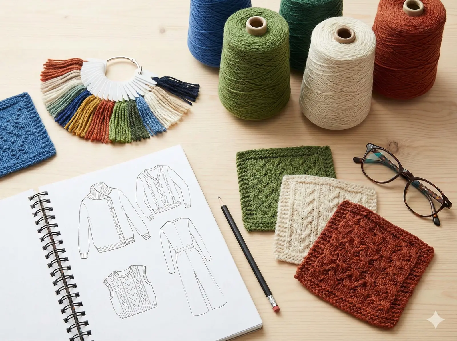 ODM Knitwear Design Development Swatches