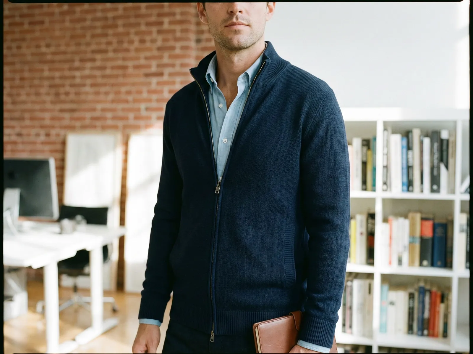 Zip-up Knitwear